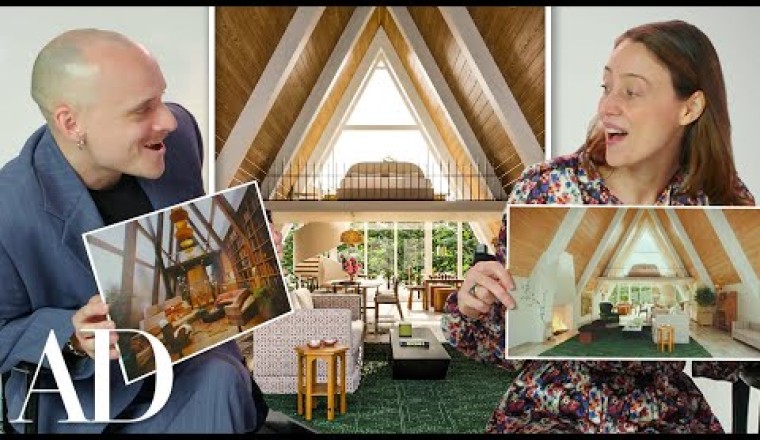 3 Interior Designers Transform The Same A-Frame Cabin