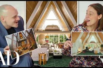 3 Interior Designers Transform The Same A-Frame Cabin