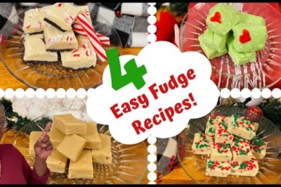 Easy Holiday Fudge Combinations