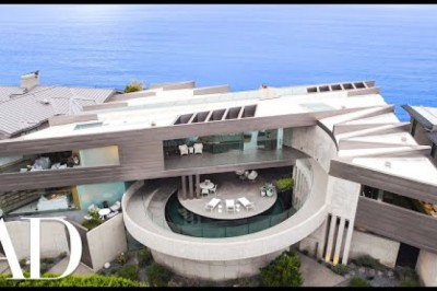 Inside A Futuristic $23,500,000 Oceanfront Mansion
