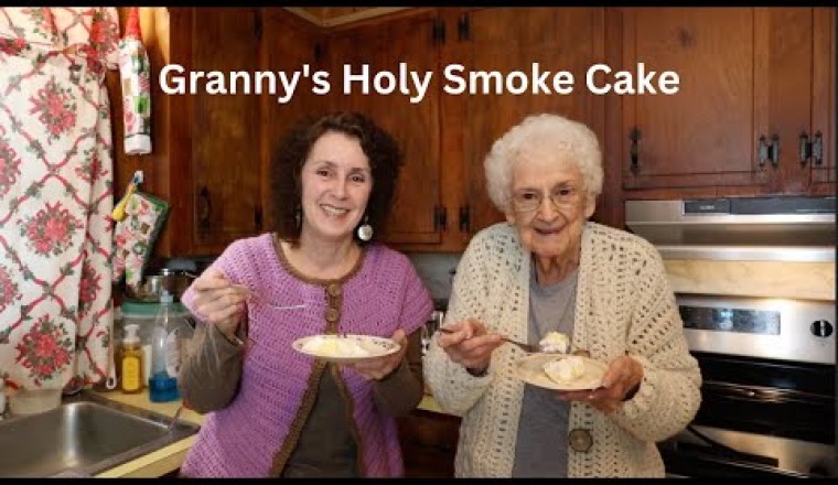 Granny Shows Us How To Make Her Famous Holy Smoke Cake