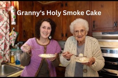 Granny Shows Us How To Make Her Famous Holy Smoke Cake