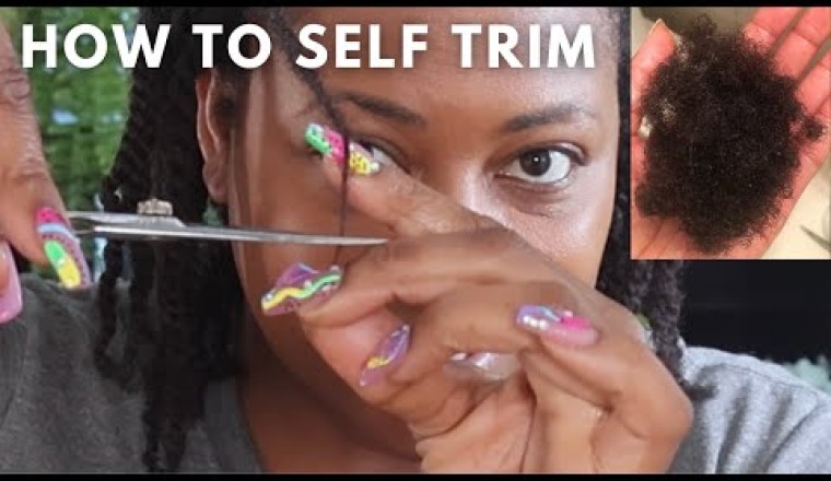 How To TRIM Your Natural Hair