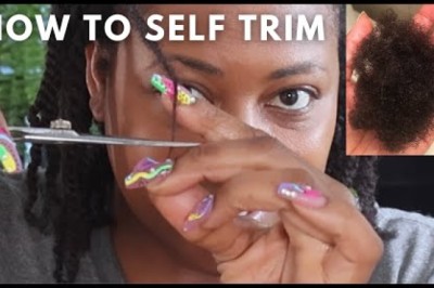 How To TRIM Your Natural Hair