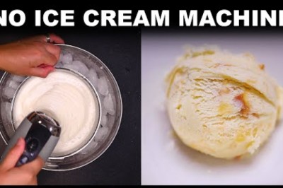 Making Ice Cream With Just Two Bowls