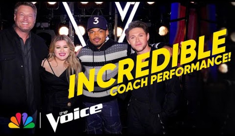 Niall, Chance, Kelly and Blake Perform “Can’t Take My Eyes Off You”