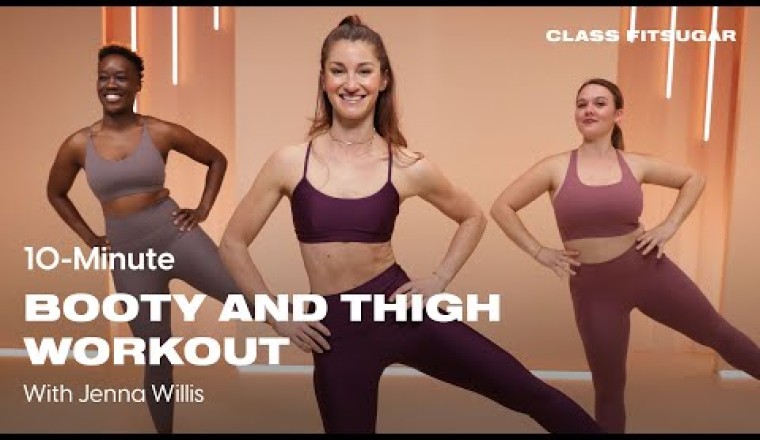 10-Minute No-Equipment Booty-and-Thigh-Blast Workout
