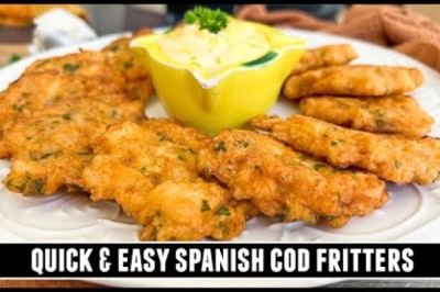 Classic Spanish Cod Fritters