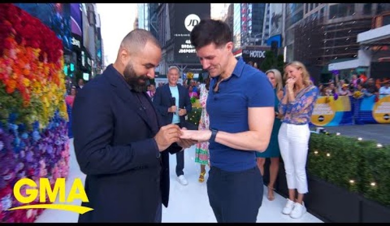 Times Square Scavenger Hunt Leads To Marriage Proposal
