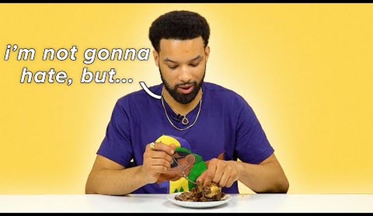Caribbean Men Try Each Other's Oxtail