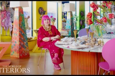 Touring Dame Zandra Rhodes’ Radiant London Penthouse