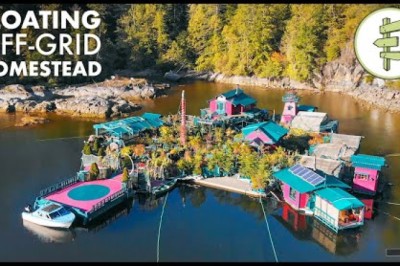 27 YEARS Living Off-Grid on a Self-Built Island Homestead