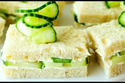 Cucumber Tea Sandwiches