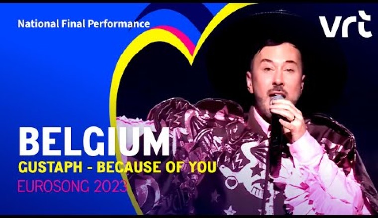 Gustaph - Because Of You (National Final Performance - Eurovision 2023)