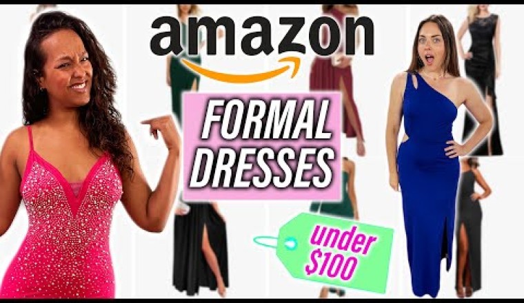 Reviewing Amazon Formal Dresses! * under $100 *