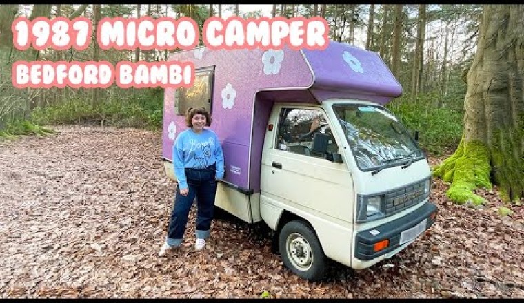 Tour A 1987 Micro Camper Van