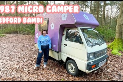 Tour A 1987 Micro Camper Van
