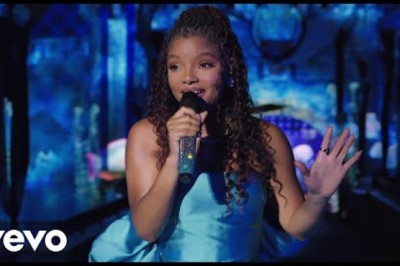 Halle Bailey - Performs “Part of Your World” at Disneyland