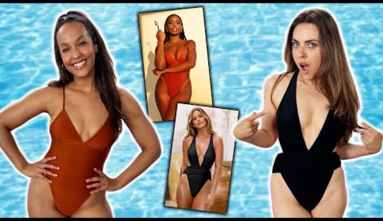 Trying SEXY One Piece Swimsuits!?