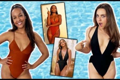Trying SEXY One Piece Swimsuits!?