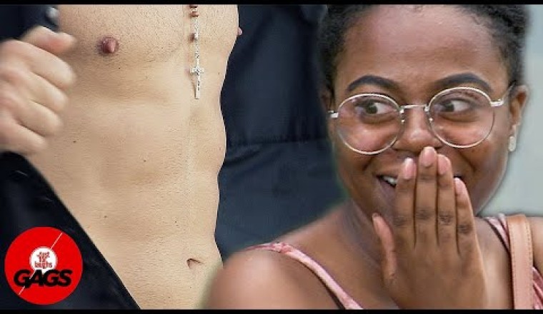 Hot Priest Shows Off His Abs