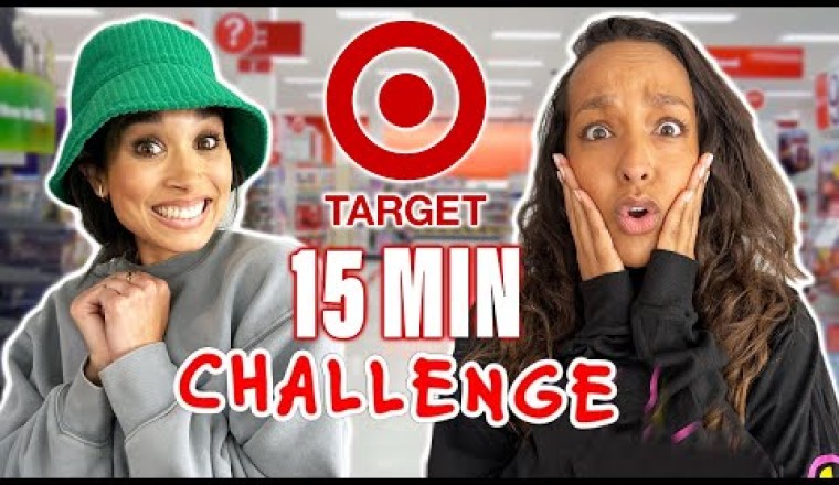 15 Minute Target Shopping Challenge!?