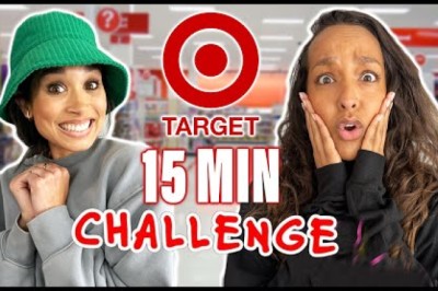 15 Minute Target Shopping Challenge!?