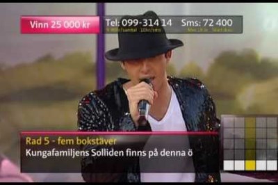 Darin - Michael Jackson medley (Live Sommarkrysset 2009)