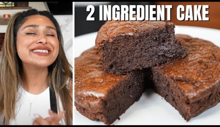 2 Ingredient Chocolate Cake