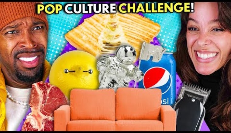 Adults Guess Iconic Pop Culture Moments From The Props!