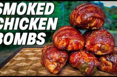 Smoked Chicken Bombs