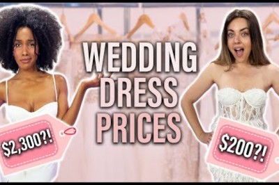 Guessing CRAZY Wedding Dress Prices?!