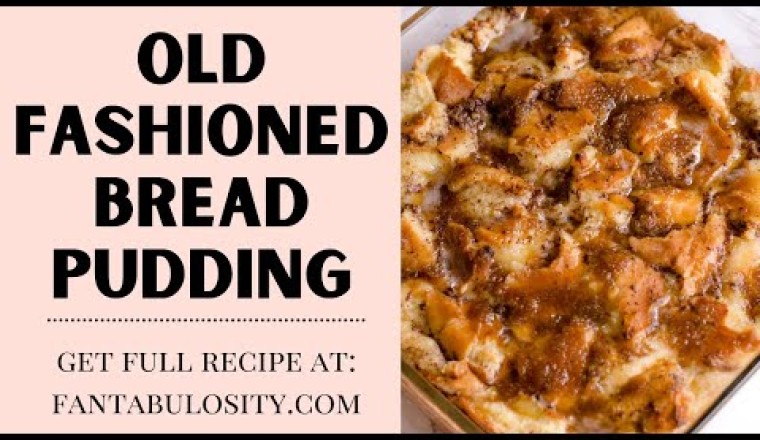 Quick and EASY Bread Pudding
