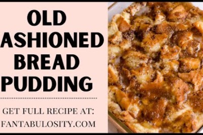 Quick and EASY Bread Pudding