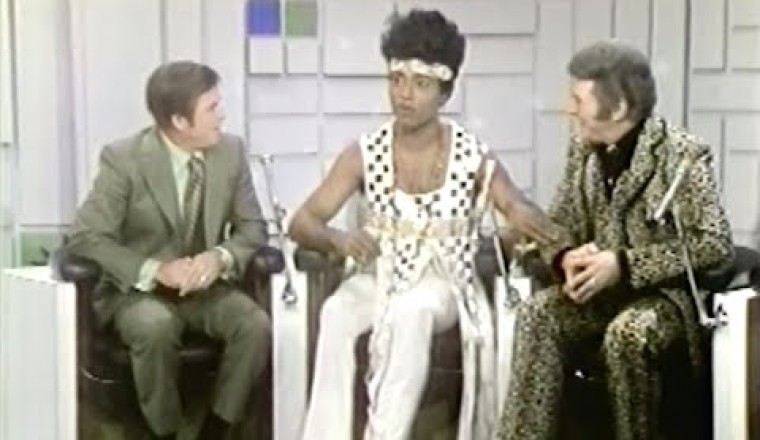 Little Richard and Liberace