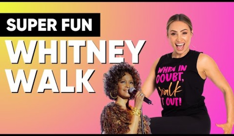 Boost Your Step Count With This Whitney Houston Walk!