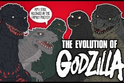 The Evolution Of Godzilla (Animated)