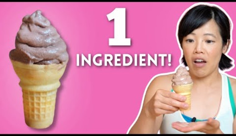 1-INGREDIENT Chocolate Soft Serve Ice Cream