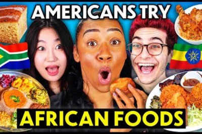 Americans Try African Food For The First Time!