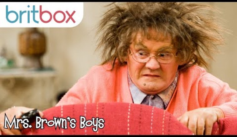 Mrs Brown Accidentally Tazors Herself