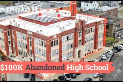 Renovating A $100K Abandoned High School Into Apartments