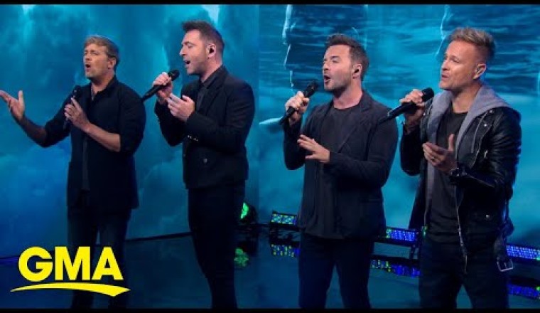 Westlife Performs On Good Morning America