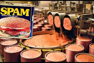 How CANNED MEAT is Made in Factories