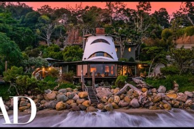 Inside A Stunning Sandcastle-Shaped Beach House