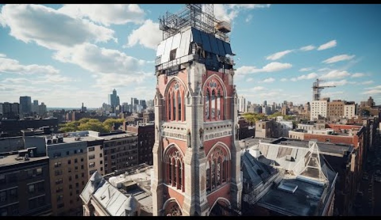Someone Built a Secret Apartment in a NYC Church…