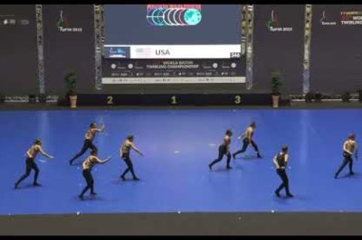 Team Finals ~ World Baton Twirling Championship ~ Turin, Italy 2022
