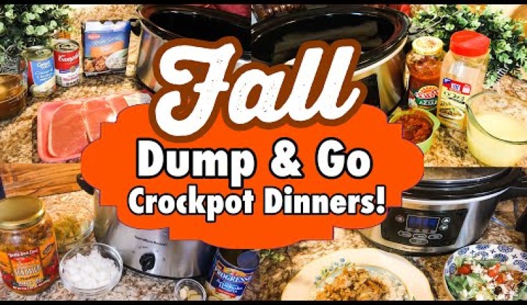 6 Dump and Go Fall Recipes