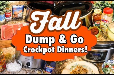 6 Dump and Go Fall Recipes
