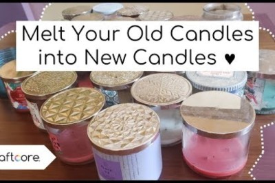 How to Melt Old Candle Wax Into New Candles to Reuse Candle Wax!