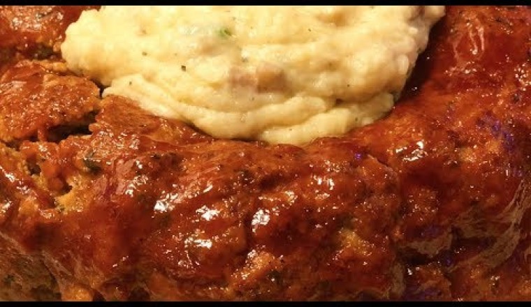 Instant Pot Meatloaf and Mashed Potatoes